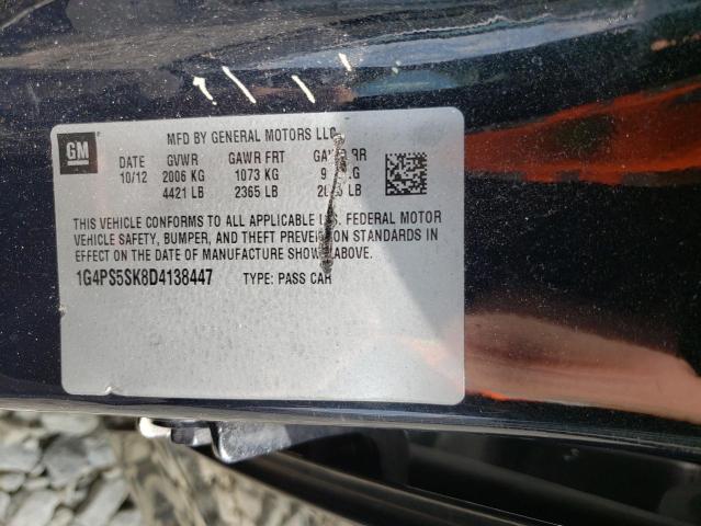Photo 10 from auction – 2013 BUICK VERANO with VIN 1G4PS5SK8D4138447