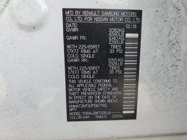 Photo 10 from auction – 2018 NISSAN ROGUE S with VIN KNMAT2MT3JP567792