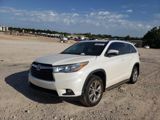 Photo 2 from auction – 2015 TOYOTA HIGHLANDER with VIN 5TDKKRFH0FS101811