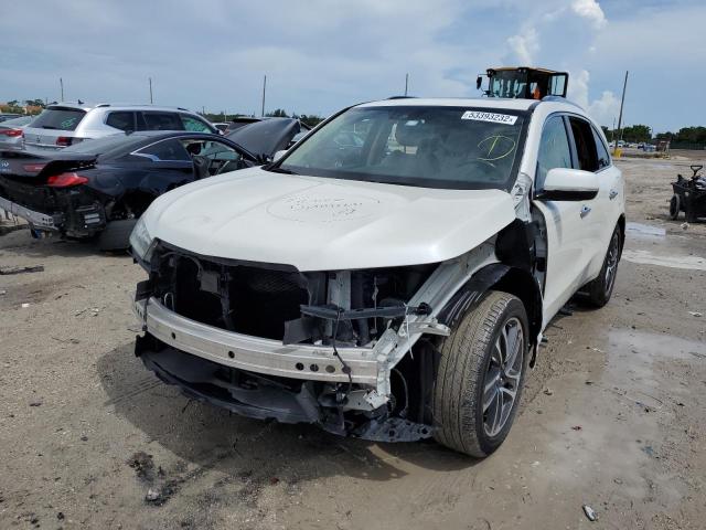 Photo 2 from auction – 2017 ACURA MDX ADVANC with VIN 5FRYD3H88HB013528