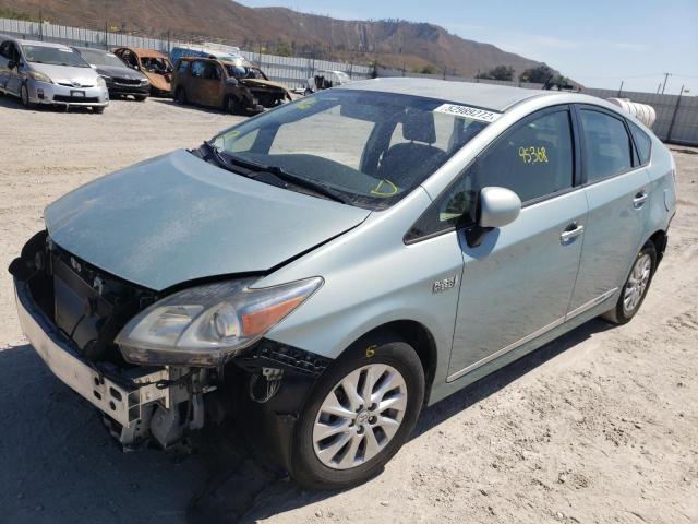Photo 2 from auction – 2012 TOYOTA PRIUS PLUG with VIN JTDKN3DP3C3009555