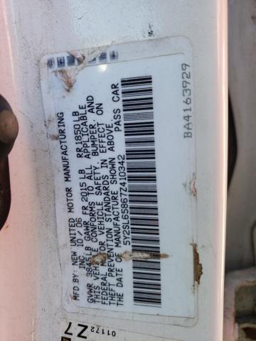 Photo 10 from auction – 2007 PONTIAC VIBE with VIN 5Y2SL65867Z410342