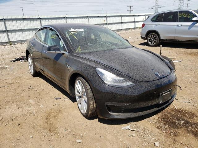 TESLA MODEL 3 2018 with VIN 5YJ3E1EB3JF184562 - Photo from auction