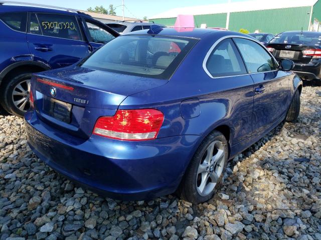 Photo 4 from auction – 2011 BMW 128 I with VIN WBAUP7C55BVM54535