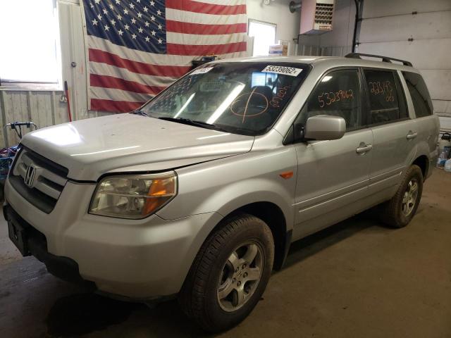 Photo 2 from auction – 2007 HONDA PILOT EXL with VIN 2HKYF18667H514092