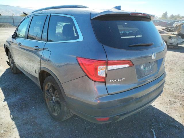 Photo 3 from auction – 2021 HONDA PILOT SE with VIN 5FNYF6H27MB053604