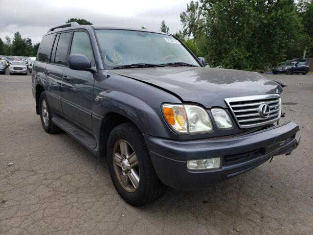 LEXUS LX 470 2006 with VIN JTJHT00W764016354 - Photo from auction