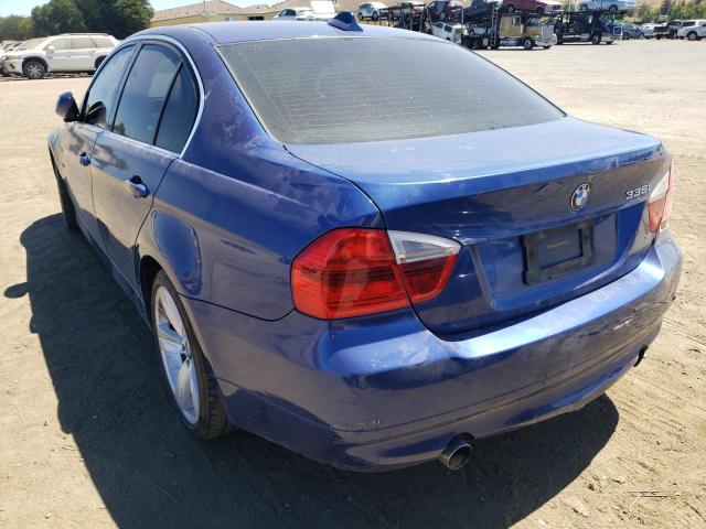 Photo 3 from auction – 2008 BMW 335 I with VIN WBAVB73598KY65384