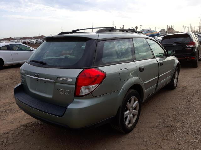 Photo 4 from auction – 2009 SUBARU OUTBACK 2. with VIN 4S4BP61C897334602