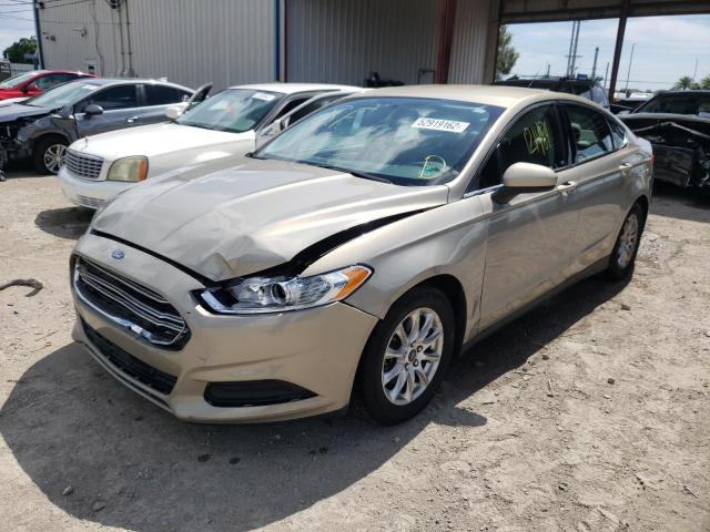 Photo 2 from auction – 2015 FORD FUSION S with VIN 3FA6P0G74FR203464