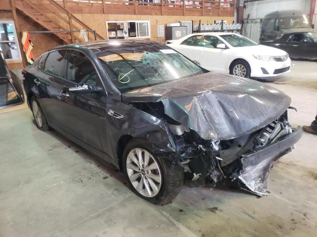 KIA OPTIMA EX 2017 with VIN 5XXGU4L38HG158886 - Photo from auction