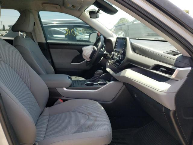 Photo 5 from auction – 2020 TOYOTA HIGHLANDER with VIN 5TDCZRBH3LS517580