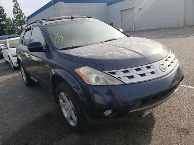NISSAN MURANO SE 2004 with VIN JN8AZ08T84W212631 - Photo from auction