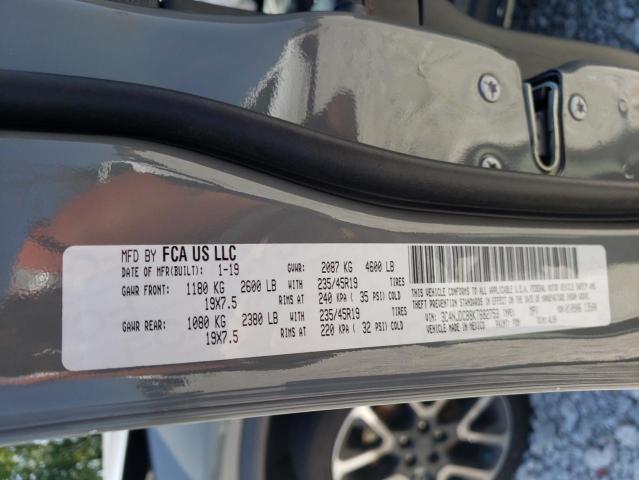 Photo 10 from auction – 2019 JEEP COMPASS LI with VIN 3C4NJDCB8KT682753