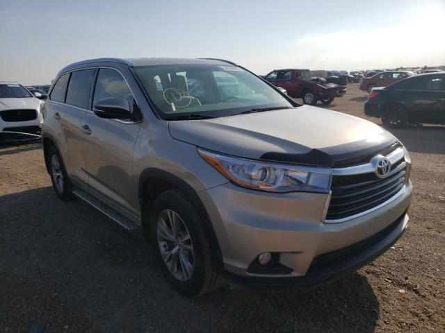 TOYOTA HIGHLANDER 2015 with VIN 5TDKKRFH7FS097322 - Photo from auction