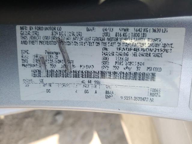 Photo 10 from auction – 2013 FORD FEISTA with VIN 3FADP4BJ9DM219283