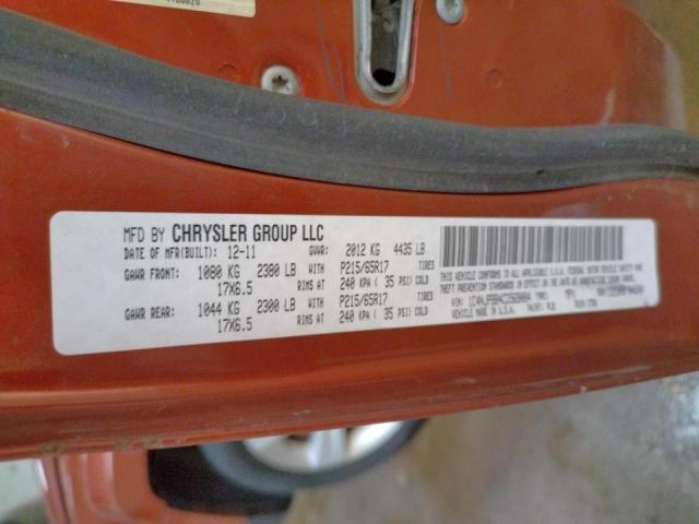 Photo 10 from auction – 2012 JEEP PATRIOT SP with VIN 1C4NJPBB4CD569084