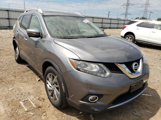 NISSAN ROGUE S 2015 with VIN 5N1AT2MV7FC874314 - Photo from auction