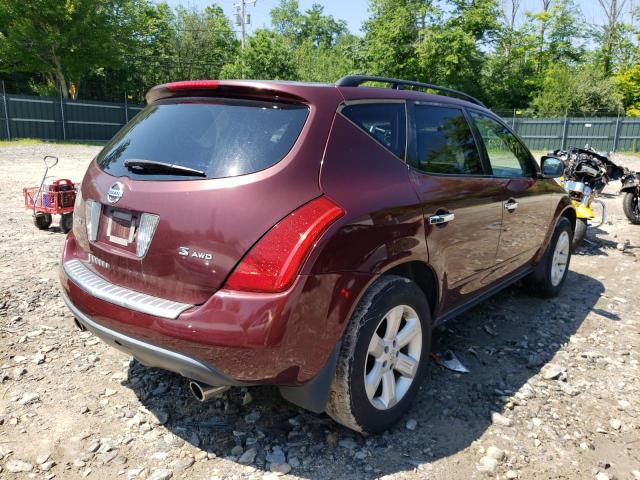Photo 4 from auction – 2007 NISSAN MURANO with VIN JN8AZ08W17W603974
