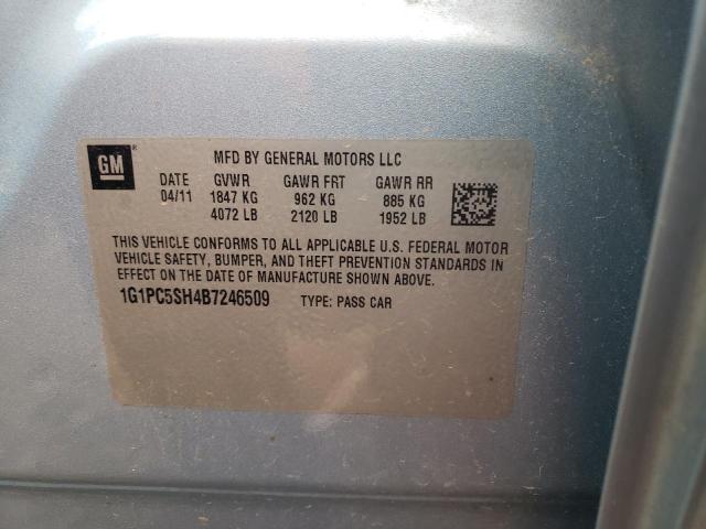 Photo 10 from auction – 2011 CHEVROLET CRUZE LS with VIN 1G1PC5SH4B7246509