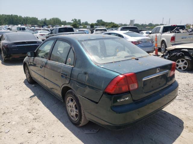 Photo 3 from auction – 2002 HONDA CIVIC LX with VIN JHMES16572S004528