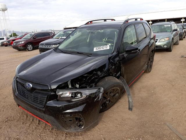 Photo 2 from auction – 2019 SUBARU FORESTER S with VIN JF2SKAPC3KH591438