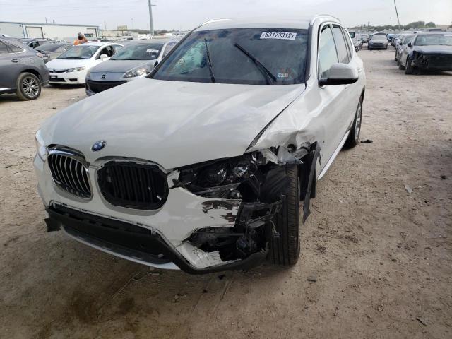 Photo 2 from auction – 2021 BMW X3 SDRIVE3 with VIN 5UXTY3C09M9E48548