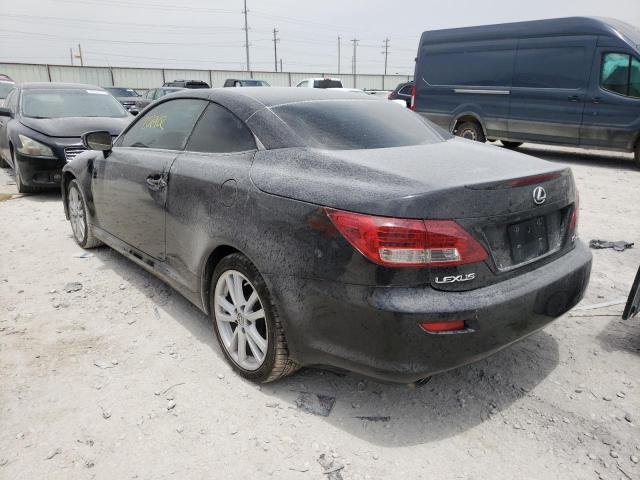 Photo 3 from auction – 2010 LEXUS IS 250 with VIN JTHFF2C24A2506999