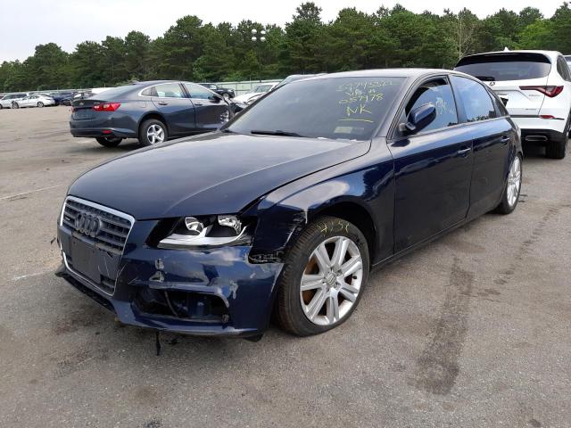 Photo 2 from auction – 2010 AUDI A4 PREMIUM with VIN WAUBFAFL4AN057978