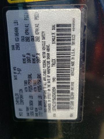 Photo 10 from auction – 1998 DODGE RAM 1500 with VIN 1B7HC16Y9WS502094