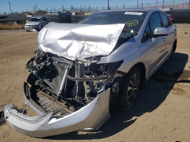 Photo 2 from auction – 2015 HONDA CIVIC EX with VIN 19XFB2F84FE222327