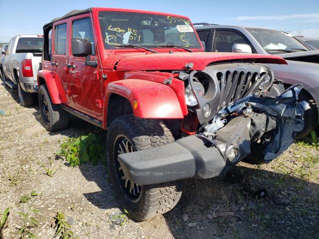 JEEP WRANGLER U 2015 with VIN 1C4BJWDG8FL640139 - Photo from auction