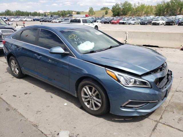 HYUNDAI SONATA SE 2017 with VIN 5NPE24AF1HH488044 - Photo from auction