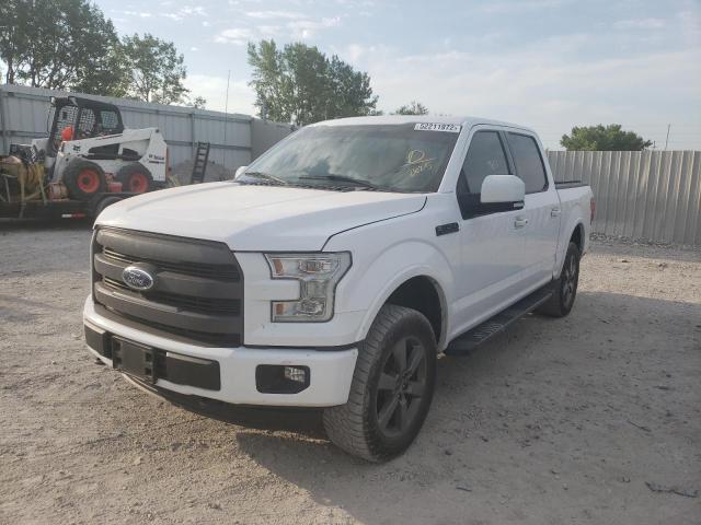 Photo 2 from auction – 2016 FORD F150 SUPER with VIN 1FTEW1EF2GKE02625