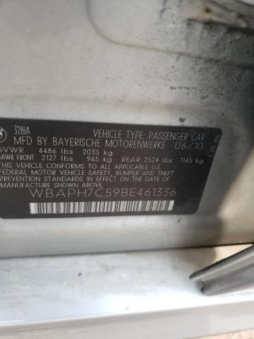 Photo 10 from auction – 2011 BMW 328 I with VIN WBAPH7C59BE461336