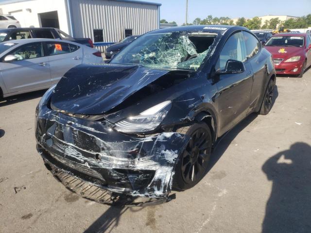 Photo 2 from auction – 2020 TESLA MODEL Y with VIN 5YJYGDEE0LF048954