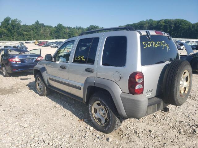 Photo 3 from auction – 2007 JEEP LIBERTY with VIN 1J4GL48K27W574197