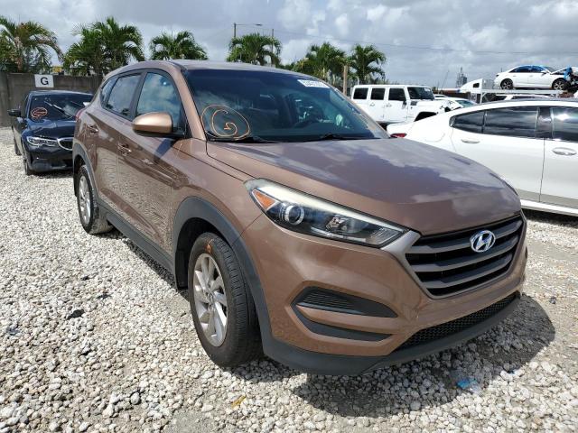 HYUNDAI TUCSON SE 2016 with VIN KM8J23A46GU155460 - Photo from auction