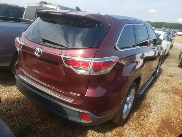 Photo 4 from auction – 2015 TOYOTA HIGHLANDER with VIN 5TDYKRFH3FS045907