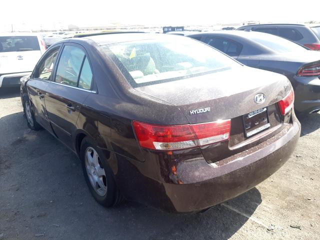 Photo 3 from auction – 2006 HYUNDAI SONATA GLS with VIN 5NPEU46F76H016611