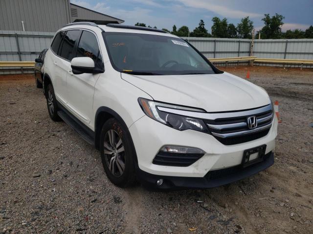 HONDA PILOT EXLN 2016 with VIN 5FNYF6H74GB059179 - Photo from auction