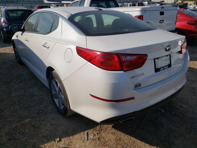 Photo 3 from auction – 2015 KIA OPTIMA LX with VIN KNAGM4A73F5544765
