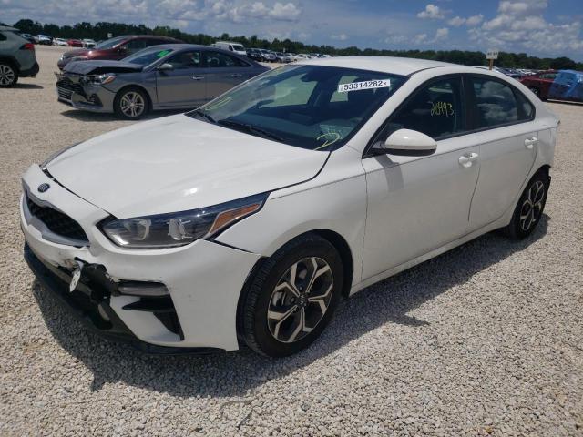 Photo 2 from auction – 2021 KIA FORTE FE with VIN 3KPF24AD9ME402013