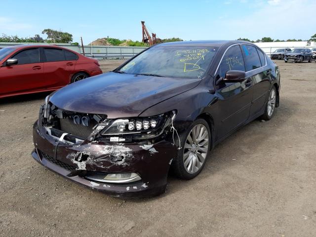 Photo 2 from auction – 2014 ACURA RLX ADVANC with VIN JH4KC1F97EC003624