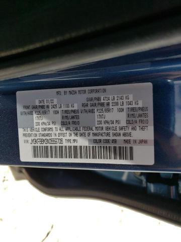Photo 10 from auction – 2022 MAZDA CX-5 SELEC with VIN JM3KFBBM3N0559706