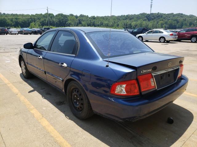 Photo 3 from auction – 2005 KIA OPTIMA LX with VIN KNAGD126455425691