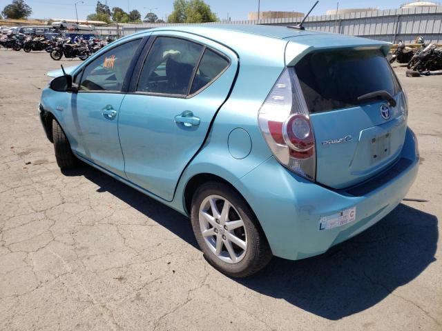 Photo 3 from auction – 2013 TOYOTA PRIUS C with VIN JTDKDTB33D1051501
