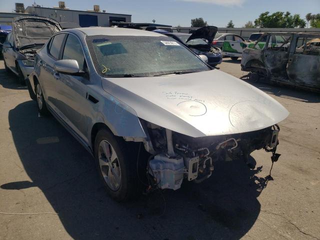 KIA OPTIMA HYB 2015 with VIN KNAGM4AD2F5085637 - Photo from auction