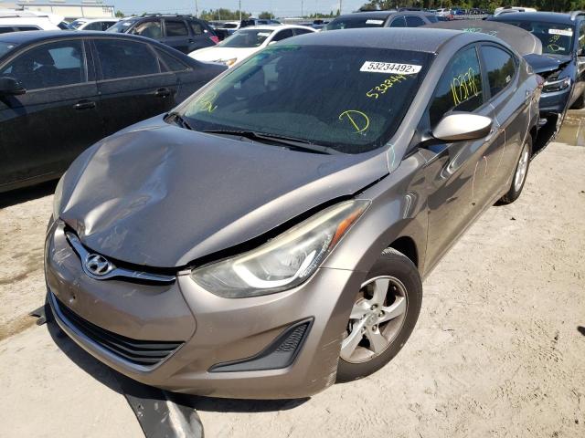 Photo 2 from auction – 2015 HYUNDAI ELANTRA SE with VIN 5NPDH4AE7FH552425