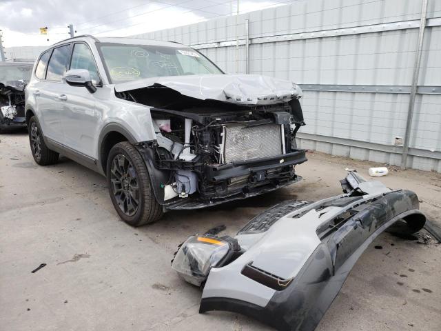 KIA TELLURIDE 2022 with VIN 5XYP3DHC8NG236750 - Photo from auction